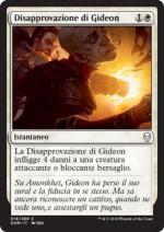 Disapprovazione di Gideon  Dominaria 6019-Wizard of The Coast- nuvolosofumetti.