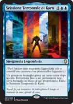 Scissione Temporale di Karn  Dominaria 6055-Wizard of The Coast- nuvolosofumetti.