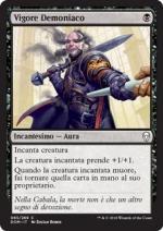 Vigore Demoniaco  Dominaria 6085-Wizard of The Coast- nuvolosofumetti.