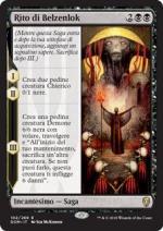 Rito di Belzenlok  Dominaria 6102-Wizard of The Coast- nuvolosofumetti.