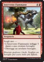 Intervento Fiammante  Dominaria 6118-Wizard of The Coast- nuvolosofumetti.