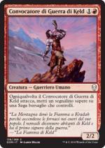 Convocatore di Guerra di Keld  Dominaria 6136-Wizard of The Coast- nuvolosofumetti.