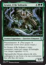 Grunn, il Re Solitario  Dominaria 6165-Wizard of The Coast- nuvolosofumetti.