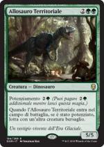 Allosauro Territoriale  Dominaria 6184-Wizard of The Coast- nuvolosofumetti.