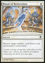 Rituale del Risanamento  DARKSTEEL 2013-Wizard of the Coast- nuvolosofumetti.