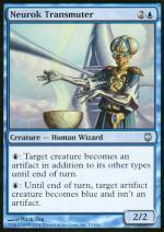 Trasmutatore Neurok foil  DARKSTEEL 2218-Wizard of the Coast- nuvolosofumetti.