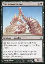 Abominio Nim foil  DARKSTEEL 2207-Wizard of the Coast- nuvolosofumetti.