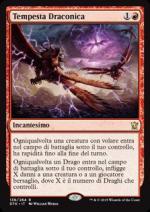 Tempesta Draconica  Draghi di Tarkir 4136-Wizard of the Coast- nuvolosofumetti.