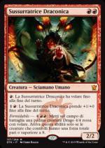 Sussurratrice Draconica  Draghi di Tarkir 4137-Wizard of the Coast- nuvolosofumetti.