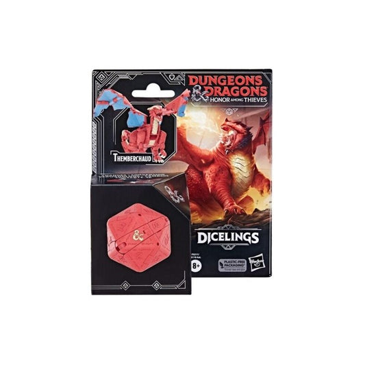 Dungeons & Dragons L'Onore dei ladri dadi convertibili in mostri - drago Rosso