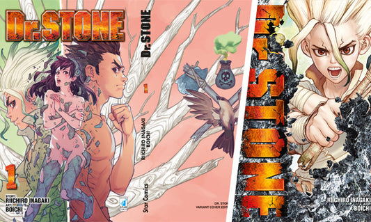 DR STONE 1 VARIANT 1-EDIZIONI STAR COMICS- nuvolosofumetti.