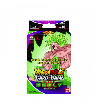 Dragon Ball Gard Game Rising Brolly Mazzo Introduttivo, Bandai, nuvolosofumetti,
