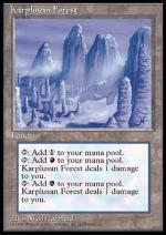 Foresta di Karplus  ERA GLACIALE 6362-Wizard of the Coast- nuvolosofumetti.