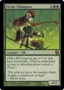 Campione Elfico  MAGIC PROMO E VARIE-Wizard of the Coast- nuvolosofumetti.