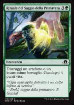 Rituale del Saggio della Primavera foil  Luna spettrale 8221-Wizard of the Coast- nuvolosofumetti.