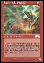 Salamandra Ustionate  ESODO 8100-Wizard of the Coast- nuvolosofumetti.