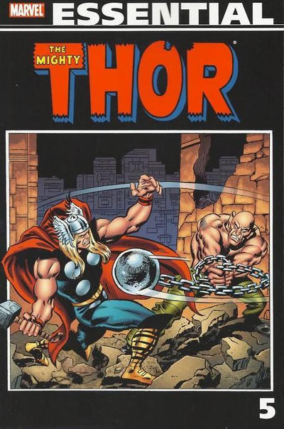 ESSENTIAL THOR TP 5, Marvel Usa, nuvolosofumetti,