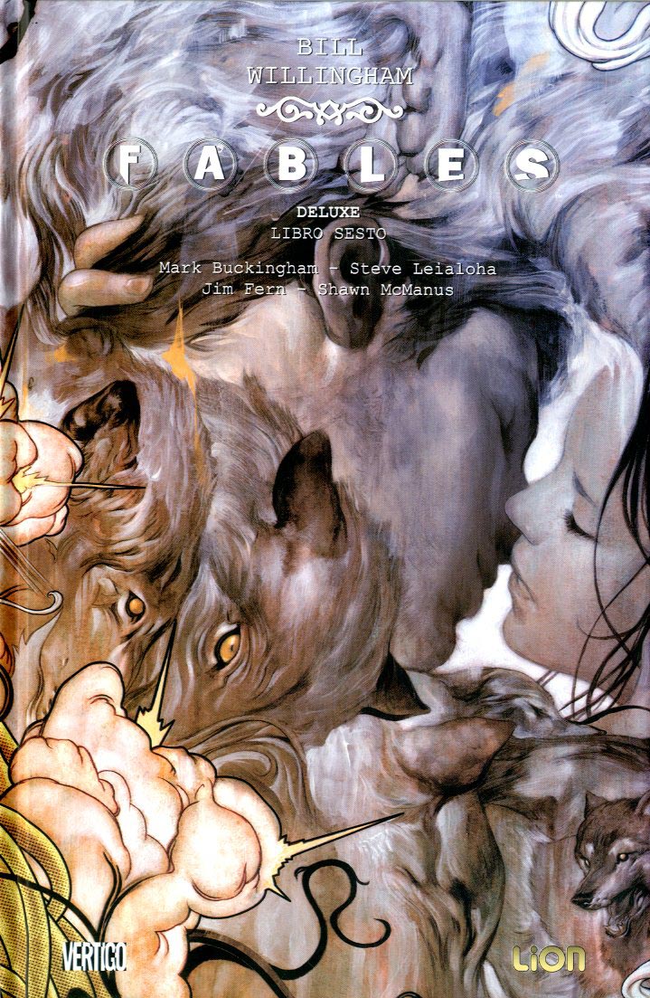FABLES DELUXE ristampa 6-LION- nuvolosofumetti.
