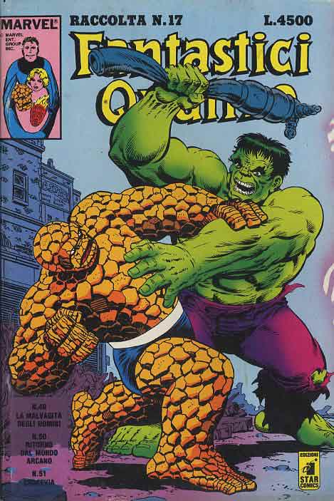 FANTASTICI QUATTRO RACCOLTA 17-EDIZIONI STAR COMICS- nuvolosofumetti.
