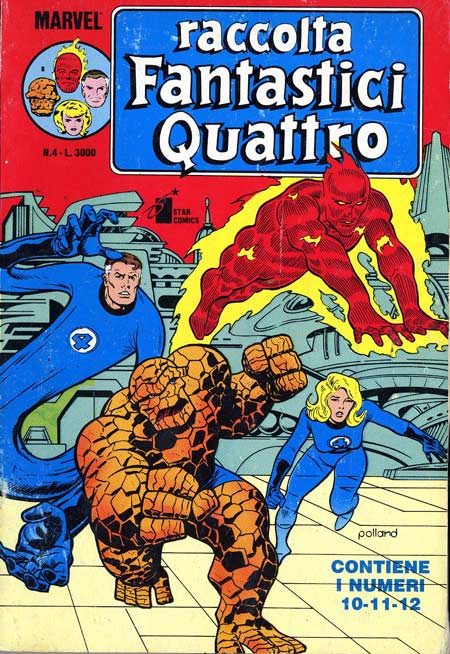 FANTASTICI QUATTRO RACCOLTA 4