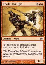 Ogre di Krark-Clan  QUINTA ALBA 71-Wizard of the Coast- nuvolosofumetti.