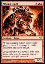 Gigante di Magma  QUINTA ALBA 72-Wizard of the Coast- nuvolosofumetti.