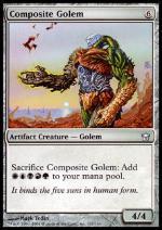 Golem Composito foil  QUINTA ALBA 191-Wizard of the Coast- nuvolosofumetti.