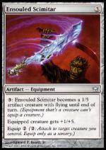 Scimitarra Animata foil  QUINTA ALBA 217-Wizard of the Coast- nuvolosofumetti.