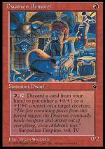 Dwarven Armorer  FALLEN EMPIRE 104-Wizard of the Coast- nuvolosofumetti.