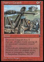 Dwarven Catapult  FALLEN EMPIRE 105-Wizard of the Coast- nuvolosofumetti.