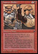 Dwarven Soldier v. 3  FALLEN EMPIRE 109-Wizard of the Coast- nuvolosofumetti.