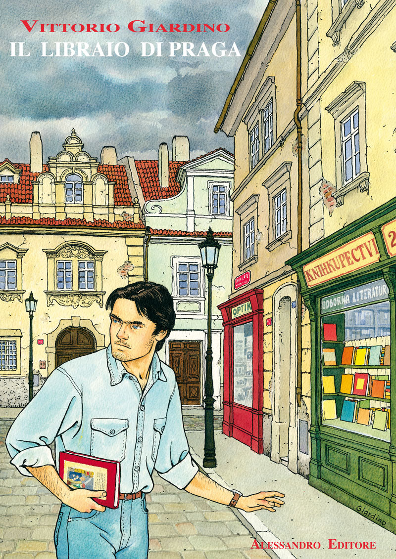 Jonas Fink il libraio di Praga ed. limitata-ALESSANDRO EDITORE- nuvolosofumetti.