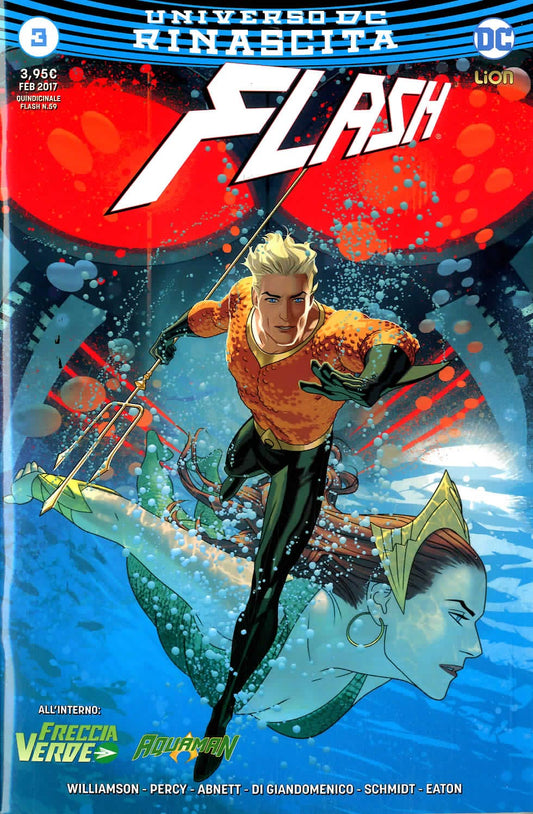 FLASH rinascita variant 3-LION- nuvolosofumetti.