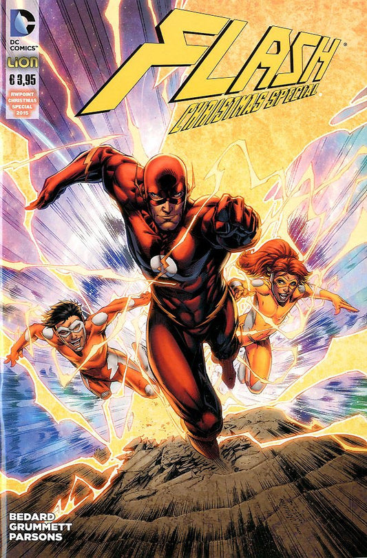 FLASH Christmas special 2015-LION- nuvolosofumetti.