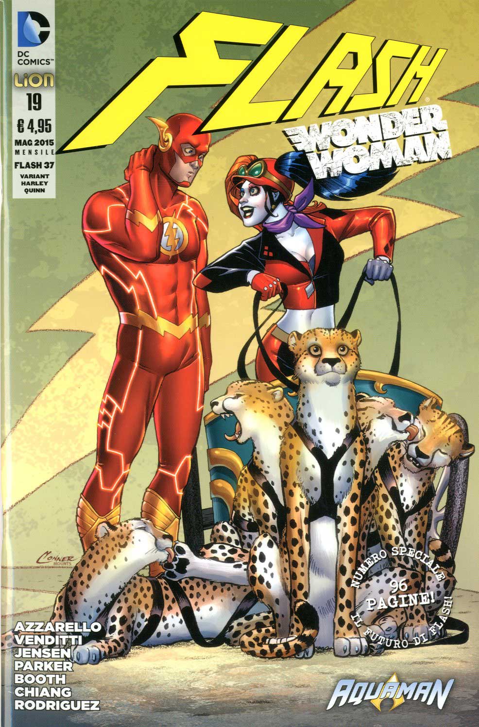 FLASH NEW 52 variant 37-LION- nuvolosofumetti.