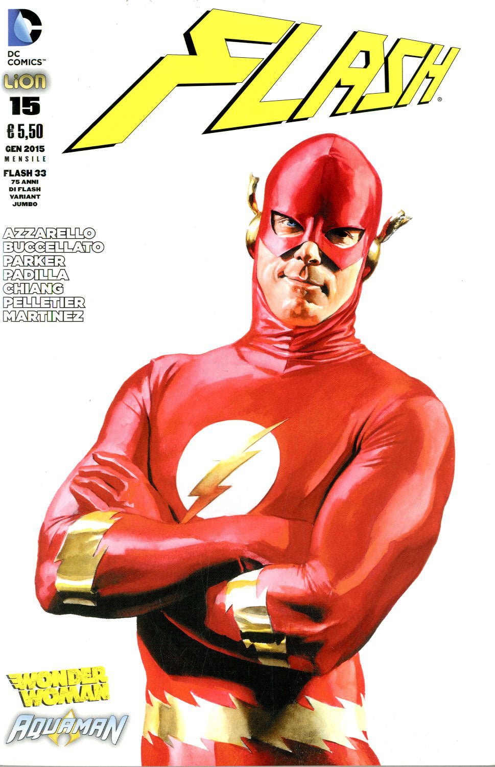 FLASH NEW 52 variant 33-LION- nuvolosofumetti.