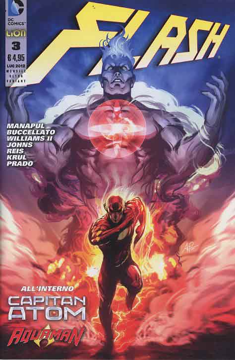 FLASH NEW 52 ULTRA VARIANT 3-LION- nuvolosofumetti.