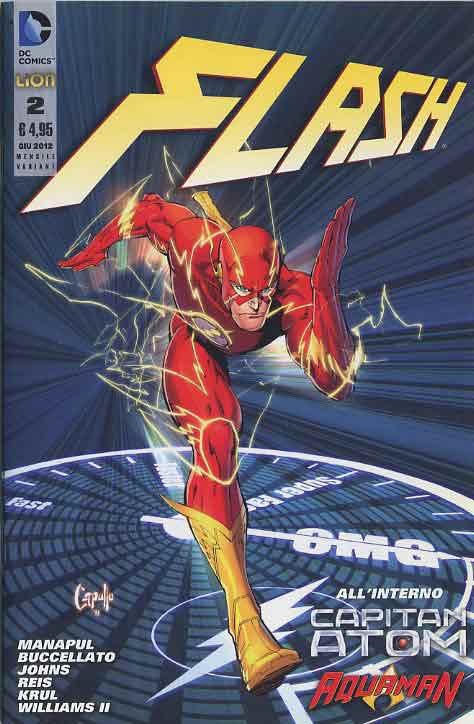 FLASH NEW 52 variant 2-LION- nuvolosofumetti.