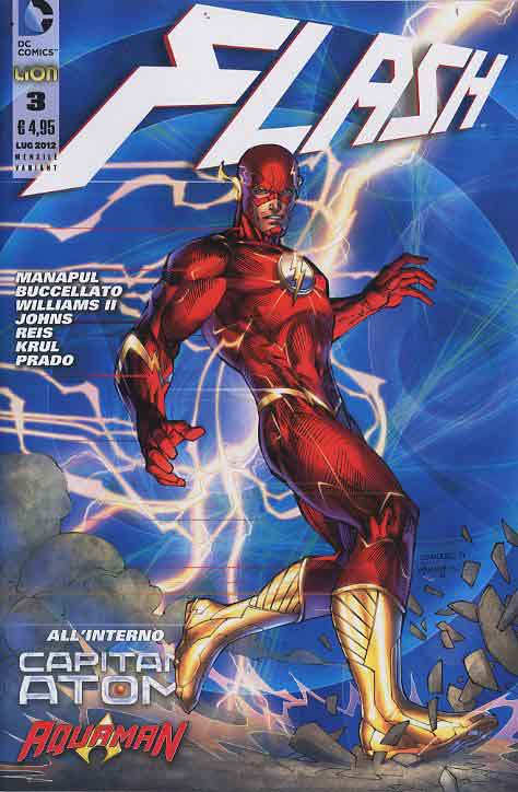 FLASH NEW 52 variant 3-LION- nuvolosofumetti.