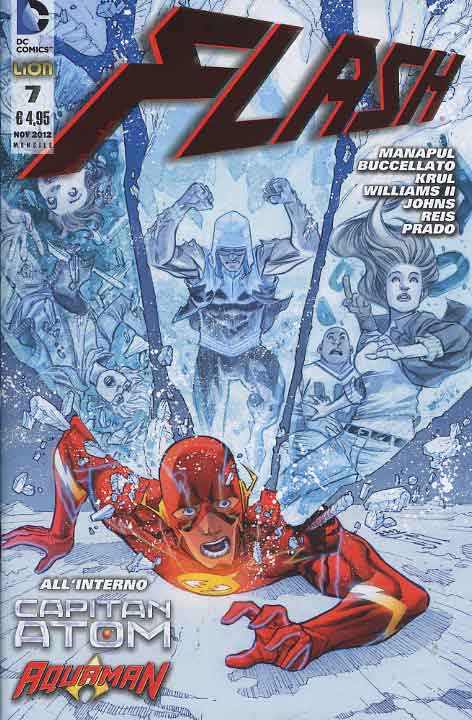FLASH NEW 52 7, LION, nuvolosofumetti,