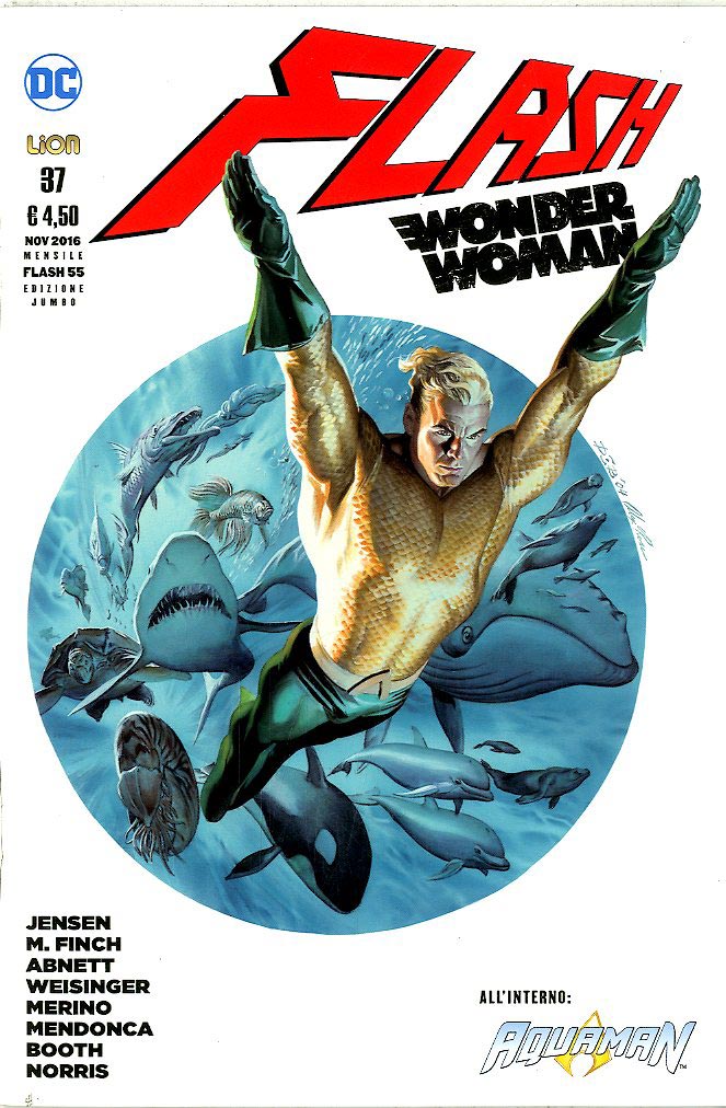 FLASH NEW 52 variant 55-LION- nuvolosofumetti.