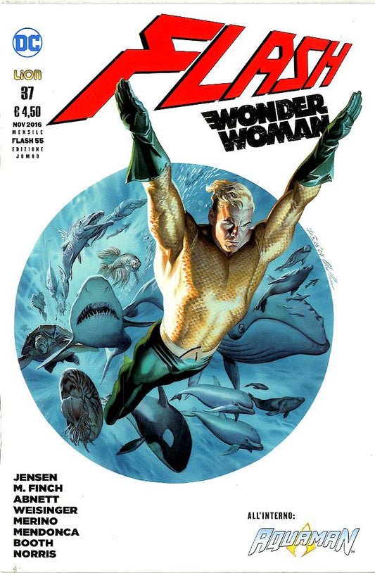 FLASH NEW 52 variant 55-LION- nuvolosofumetti.