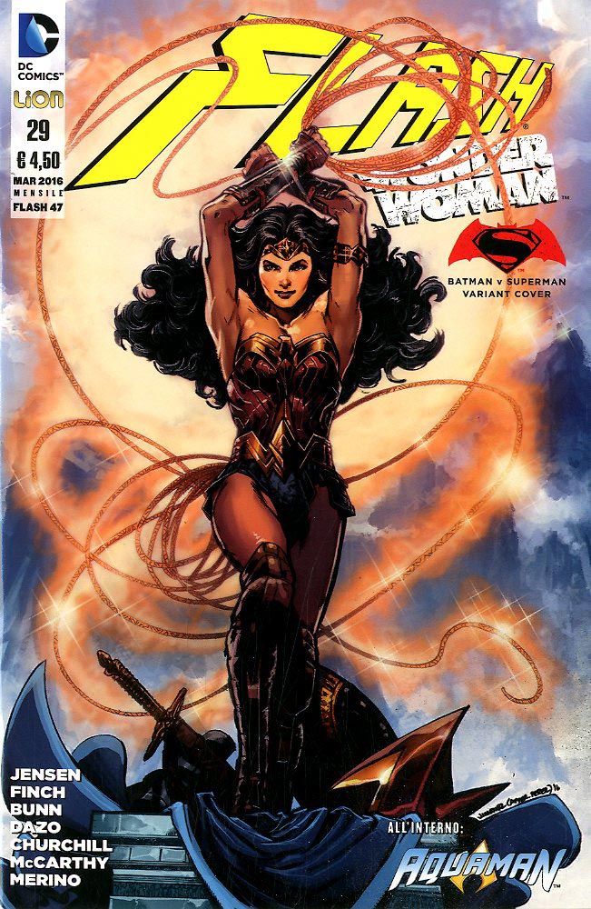 FLASH NEW 52 variant 47-LION- nuvolosofumetti.