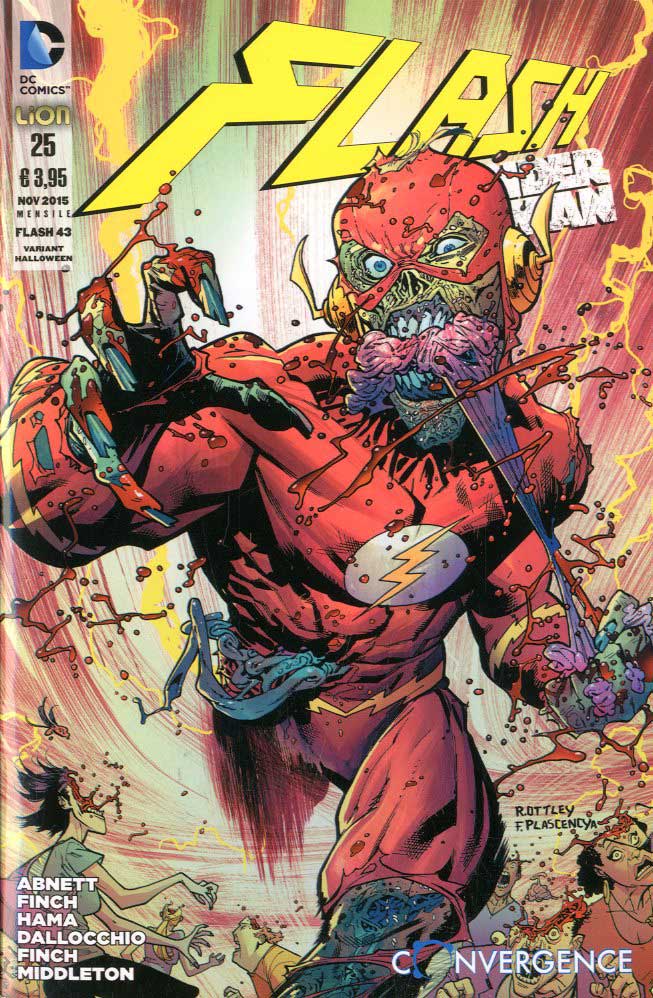 FLASH NEW 52 variant 25-LION- nuvolosofumetti.