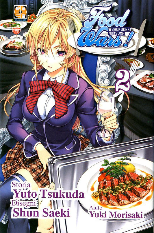 Food wars 2, GOEN EDIZIONI, nuvolosofumetti,