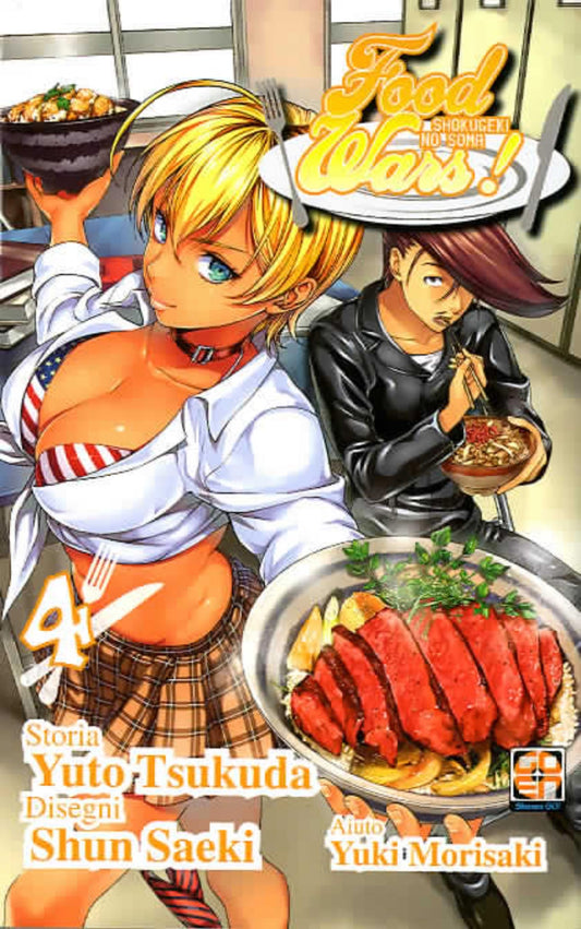 Food wars 4, GOEN EDIZIONI, nuvolosofumetti,