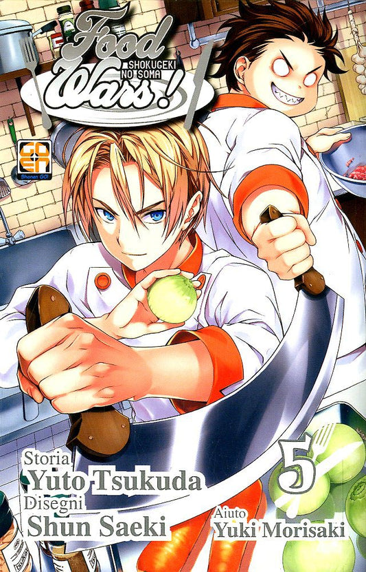 Food wars 5, GOEN EDIZIONI, nuvolosofumetti,