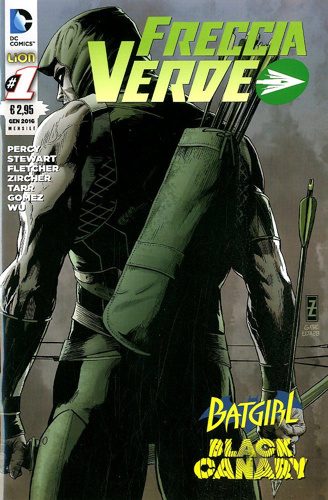 FRECCIA VERDE new 52 1-LION- nuvolosofumetti.