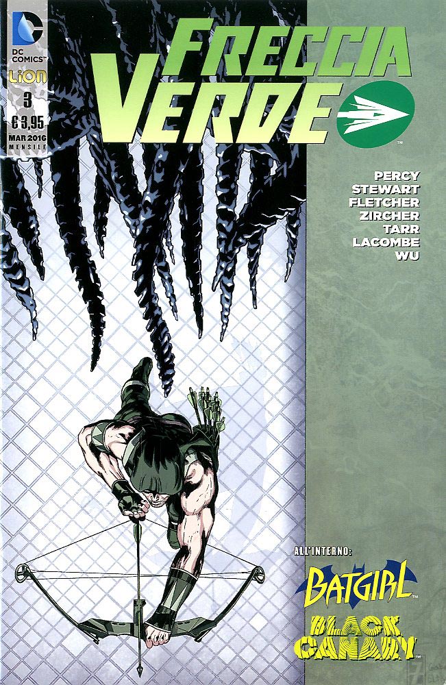 FRECCIA VERDE new 52 3-LION- nuvolosofumetti.