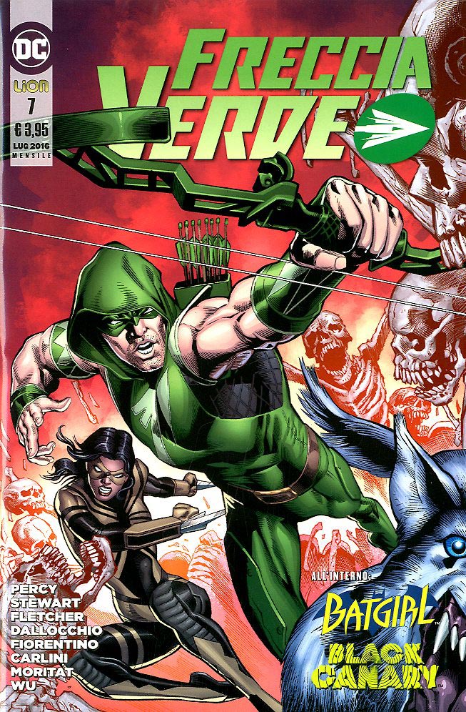 FRECCIA VERDE new 52 7-LION- nuvolosofumetti.